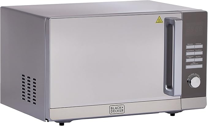 ميكروويف بلاك اند ديكر، 30 لتر، شواية ،900 وات، ديجيتال ،سلفر،MZ30PGSS
