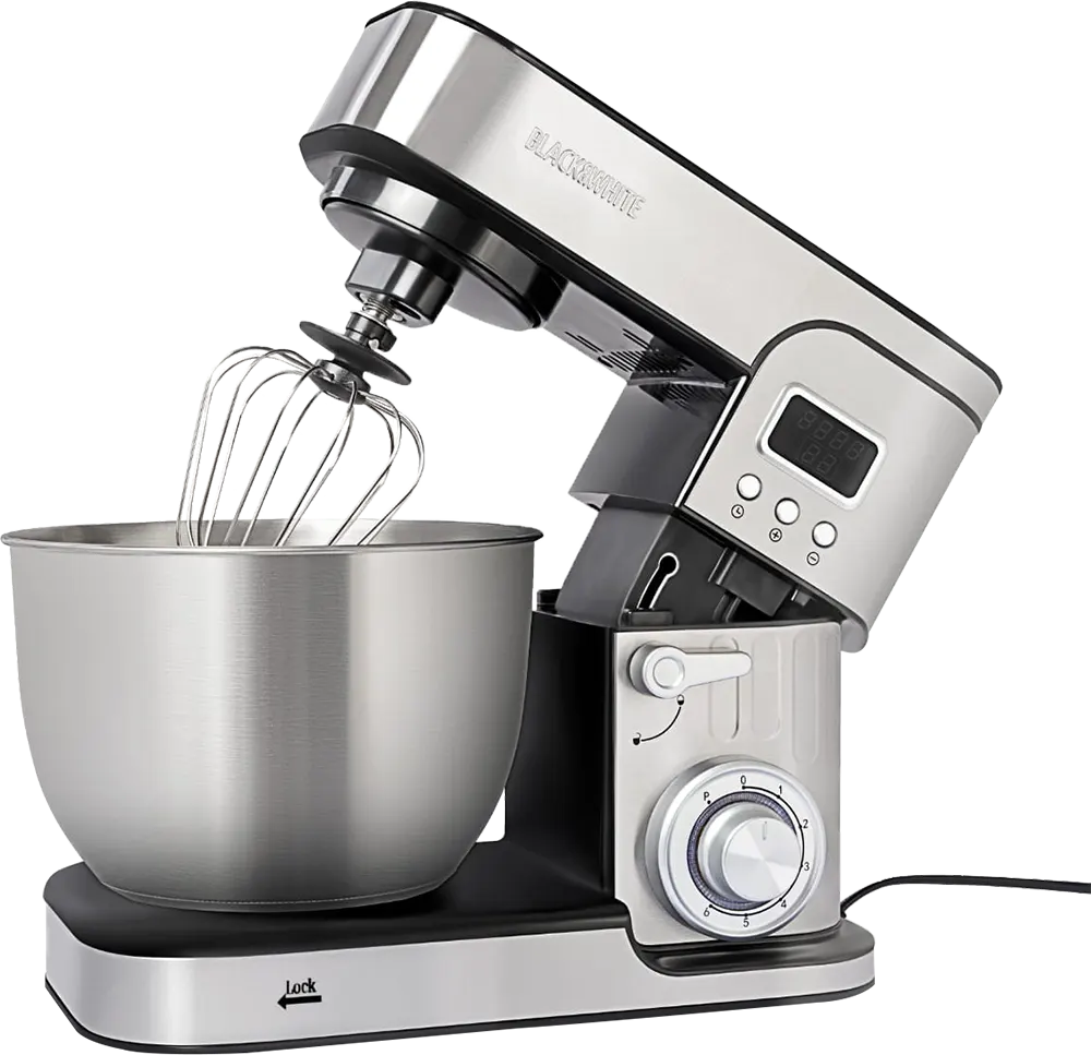 عجان بلاك اند وايت، 2200 وات، 12.5 لتر، 6 سرعات، ديجيتال، فضي، SV-1222D