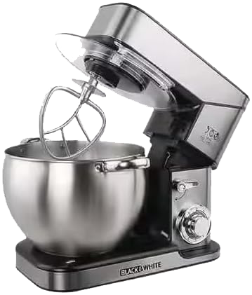 عجان بلاك اند وايت نيكل، 2200 وات، 12.5 لتر، 6 سرعات، ستانلس، فضي، SV-1222