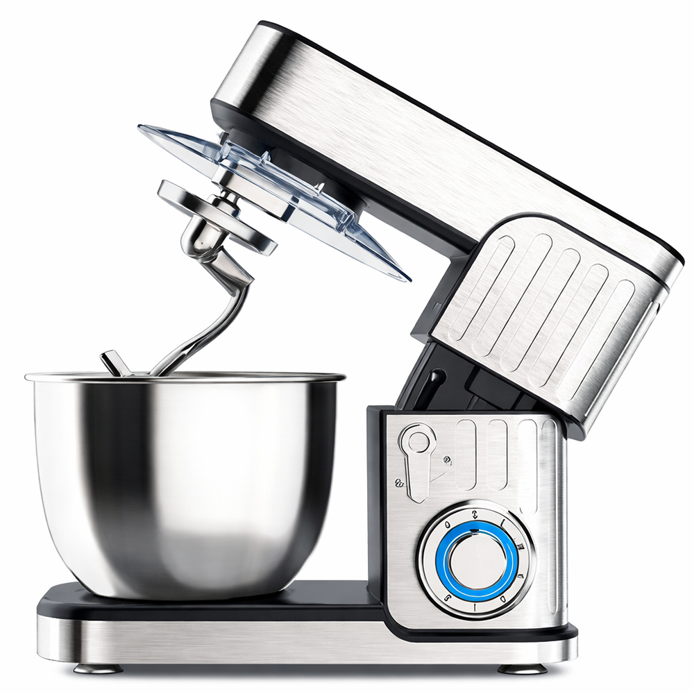 عجان كهربائي بلاك اند وايت ، 7 لتر ، 1500 وات ، 6 سرعات ، قفل امان ، استانلس ستيل ، SV-7050