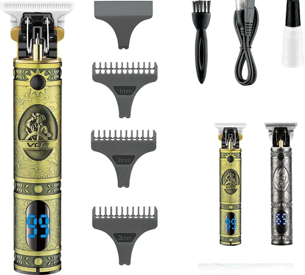 ماكينة حلاقة كهربائية للرجال في جي ار، استخدام جاف، ألوان متعددة، V-228

