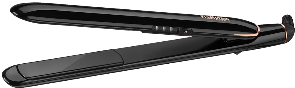 مكواة فرد شعر بيبي ليس ألواح سيراميك،230 درجة، أسود، ST250SDE
