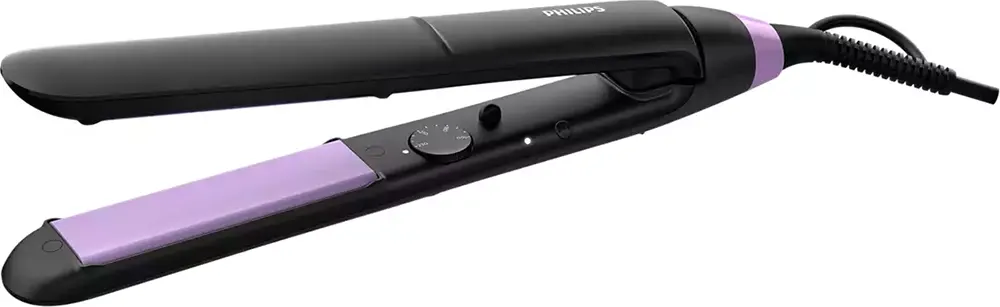 مكواة فرد الشعر فيليبس، ألواح سيراميك، 180- 230 درجة سيليزيوس، أسود، BHS377
