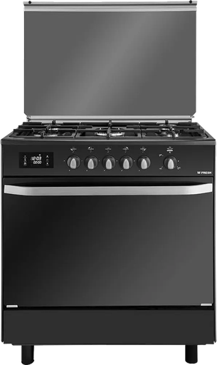 [بوتجاز فريش هامر، بوتاجاز 5 شعله، 90*60 سم، شاشة ديجيتال تاتش، أمان كامل، مروحة تبريد، اسود] بوتجاز فريش هامر، بوتاجاز 5 شعله، 90*60 سم، شاشة ديجيتال تاتش، أمان كامل، مروحة تبريد، اسود