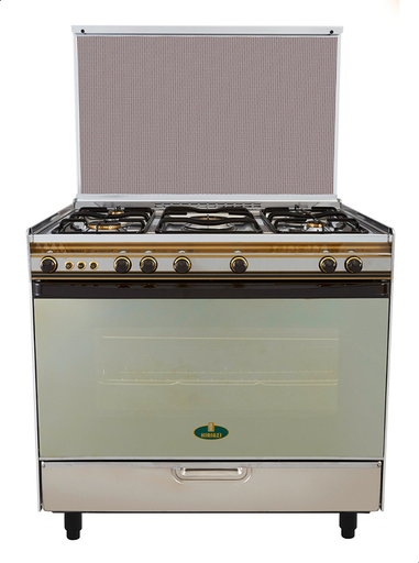 [بوتاجاز كريازي، بوتجاز 5 شعله، 90 × 60 سم، فضي، 8900S (ستيل القديم)] بوتاجاز كريازي، بوتجاز 5 شعله، 90 × 60 سم، فضي، 8900S (ستيل القديم)