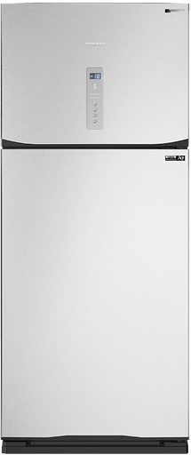 [ثلاجه تورنيدو، ثلاجة بابين، نوفروست، 396 لتر، شاشة رقمية، انفرتر، سيلفر، RF-480ATV-SL] ثلاجه تورنيدو، ثلاجة بابين، نوفروست، 396 لتر، شاشة رقمية، انفرتر، سيلفر، RF-480ATV-SL