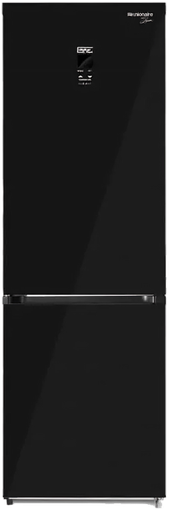 [ثلاجة يونيون اير كومبي نوفروست ، 370 لتر ، 2 باب ، شاشة ديجيتال ، باب زجاج ، أسود ، URN-500CLBLG1A-DTXHN] ثلاجة يونيون اير كومبي نوفروست ، 370 لتر ، 2 باب ، شاشة ديجيتال ، باب زجاج ، أسود ، URN-500CLBLG1A-DTXHN