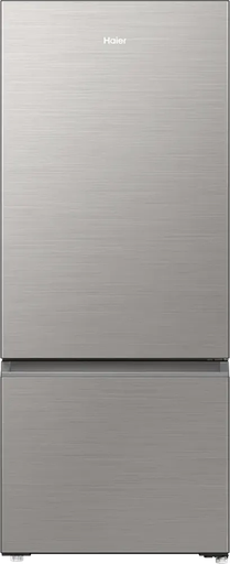 [ثلاجة هاير كومبي، نوفروست، 433 لتر، 2 باب، انفرتر، فريزر سفلي، فضي، HRF-460BMSM] ثلاجة هاير كومبي، نوفروست، 433 لتر، 2 باب، انفرتر، فريزر سفلي، فضي، HRF-460BMSM