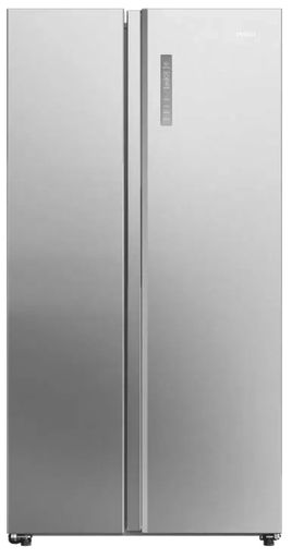 [ثلاجة هاير سايد باي سايد نوفرست ، 638 لتر ، 2 باب ، تكنولوجيا الأنفرتر ، شاشة ديجيتال ، سيلفر ، HRF-768SDSM] ثلاجة هاير سايد باي سايد نوفرست ، 638 لتر ، 2 باب ، تكنولوجيا الأنفرتر ، شاشة ديجيتال ، سيلفر ، HRF-768SDSM