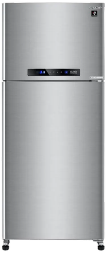 [ثلاجة شارب نوفروست ، 396 لتر ، 2 باب ، شاشة ديجيتال ، تكنولوجيا الأنفرتر ، بلازما كلاستر ، سيلفر ، SJ-PV48G-DST] ثلاجة شارب نوفروست ، 396 لتر ، 2 باب ، شاشة ديجيتال ، تكنولوجيا الأنفرتر ، بلازما كلاستر ، سيلفر ، SJ-PV48G-DST