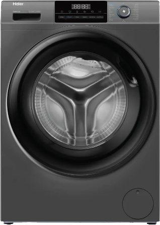 [غسالة هاير فول اوتوماتيك تحميل امامي، 9 كيلو، 1400 لفة، انفرتر، خاصية البخار، شاشة ديجيتال، سيلفر، HW90-BP14929AS6] غسالة هاير فول اوتوماتيك تحميل امامي، 9 كيلو، 1400 لفة، انفرتر، خاصية البخار، شاشة ديجيتال، سيلفر، HW90-BP14929AS6