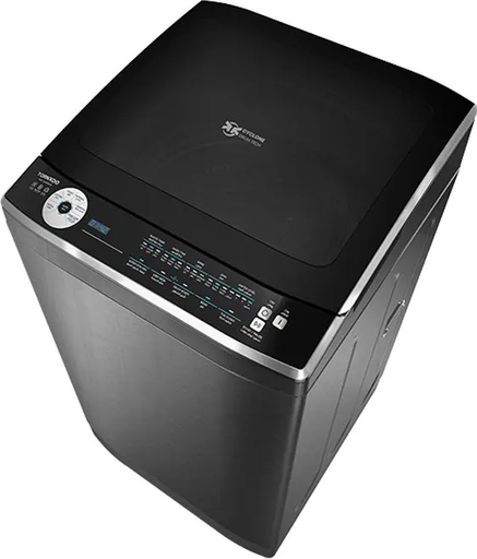 [غسالة تورنيدو فوق اتوماتيك تحميل علوي، 9 كجم، طلمبة، فضي غامق، TWE-TLN09RDS] غسالة تورنيدو فوق اتوماتيك تحميل علوي، 9 كجم، طلمبة، فضي غامق، TWE-TLN09RDS