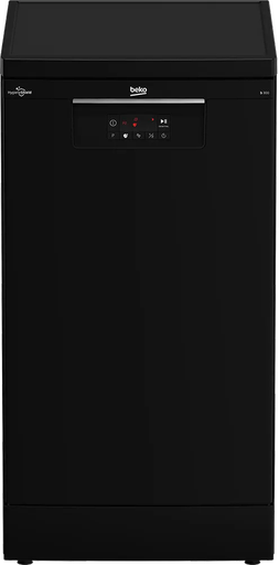 [غسالة أطباق بيكو 10 أفراد، 45 سم، 5 برامج، ديجيتال، أسود، BDFS15020B] غسالة أطباق بيكو 10 أفراد، 45 سم، 5 برامج، ديجيتال، أسود، BDFS15020B
