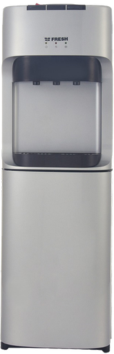 [مبرد مياه فريش، 3 حنفية (ساخن + بارد + عادي)، تحميل علوي، ثلاجة مدمجة، فضي، FW-16BRS] مبرد مياه فريش، 3 حنفية (ساخن + بارد + عادي)، تحميل علوي، ثلاجة مدمجة، فضي، FW-16BRS