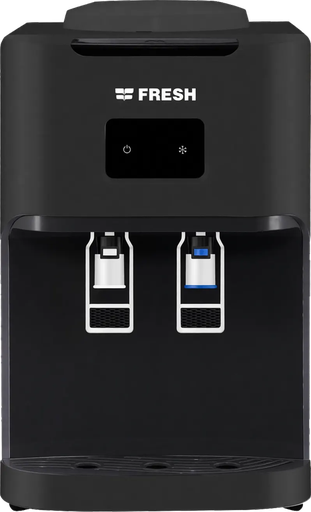 [مبرد مياه مكتبي فريش ، 2 حنفية ( بارد - فاتر) ، تحميل علوي ، أسود ، FW-17VDB] مبرد مياه مكتبي فريش ، 2 حنفية ( بارد - فاتر) ، تحميل علوي ، أسود ، FW-17VDB