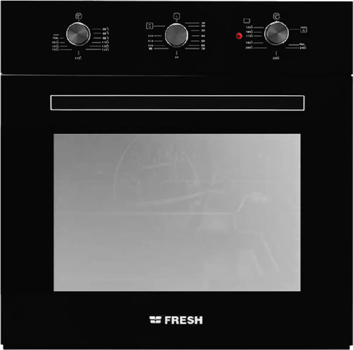 [فرن بلت إن فريش سوفت كلوز، 60 سم، 56 لتر، غاز & كهرباء، 2 مروحة، أسود، GEOFR60CMB] فرن بلت إن فريش سوفت كلوز، 60 سم، 56 لتر، غاز & كهرباء، 2 مروحة، أسود، GEOFR60CMB