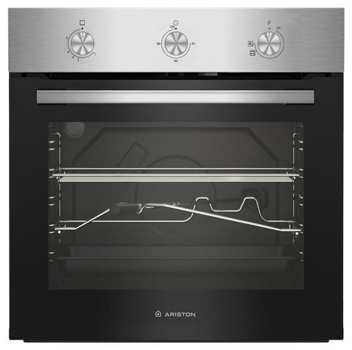 [فرن بلت ان اريستون ، 60 سم ، 66 لتر ، غاز ، مروحة توزيع ، شواية كهرباء ، استانلس ستيل ، سيلفر x أسود ، AROG 6R1G1C XNA] فرن بلت ان اريستون ، 60 سم ، 66 لتر ، غاز ، مروحة توزيع ، شواية كهرباء ، استانلس ستيل ، سيلفر x أسود ، AROG 6R1G1C XNA