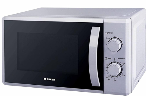 [ميكروويف فريش 20 لتر، 700 وات، فضي، FMW-20MC-S] ميكروويف فريش 20 لتر، 700 وات، فضي، FMW-20MC-S