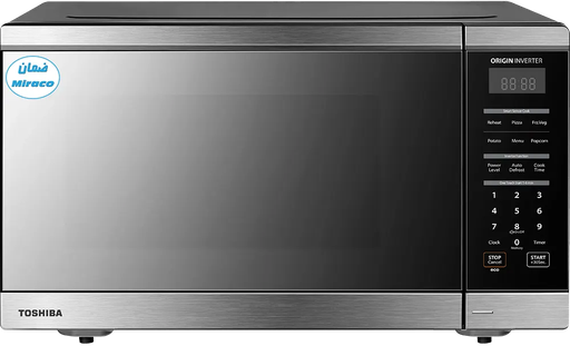 [ميكروويف توشيبا سولو، 1200 وات، 45 لتر، انفرتر، ديجيتال، أسود، ML3-EM45PFI(MB) ( ضمان ميراكو)] ميكروويف توشيبا سولو، 1200 وات، 45 لتر، انفرتر، ديجيتال، أسود، ML3-EM45PFI(MB) ( ضمان ميراكو)