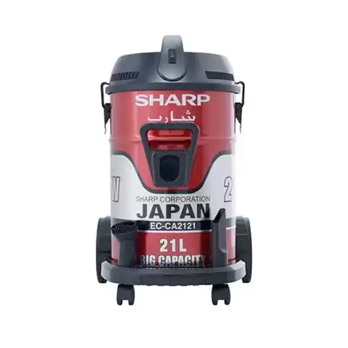 [مكنسه شارب، مكنسه كهربا، 2100 واط، أحمر، EC-CA2121-X] مكنسه شارب، مكنسه كهربا، 2100 واط، أحمر، EC-CA2121-X