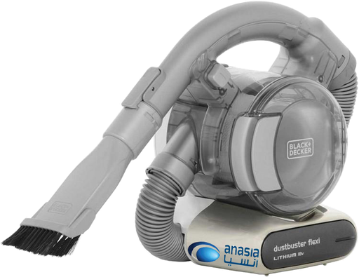 [مكنسة بلاك اند ديكر لاسلكية، 18 فولت،27 وات، خرطوم 1.5 متر، فضي، PD1820LF، (بضمان أنسيا)] مكنسة بلاك اند ديكر لاسلكية، 18 فولت،27 وات، خرطوم 1.5 متر، فضي، PD1820LF، (بضمان أنسيا)
