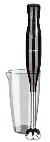 [هاند بلندر تورنيدو، 1000 وات، كأس سعة 900 مل، مع شفرة ستانليس ستيل وسرعة تيربو، أسود، THB-1000S] هاند بلندر تورنيدو، 1000 وات، كأس سعة 900 مل، مع شفرة ستانليس ستيل وسرعة تيربو، أسود، THB-1000S