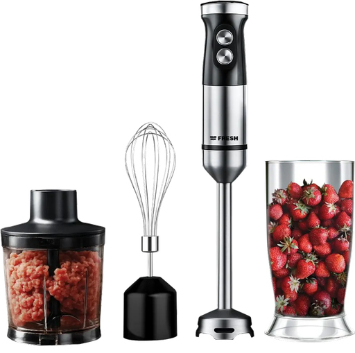 [هاند بلندر فريش، 1200 وات، كوب 600 مللي، كبة 500 مللي، فضي، HB1200C كود 20190] هاند بلندر فريش، 1200 وات، كوب 600 مللي، كبة 500 مللي، فضي، HB1200C كود 20190