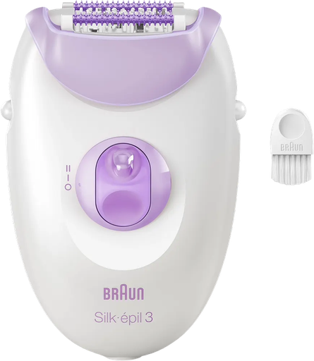 [ماكينة ازالة الشعر براون سيلك ابيل 3، اضاءة سمارت، 20 ملقط MicroGrip، أبيض، SE3-000] ماكينة ازالة الشعر براون سيلك ابيل 3، اضاءة سمارت، 20 ملقط MicroGrip، أبيض، SE3-000