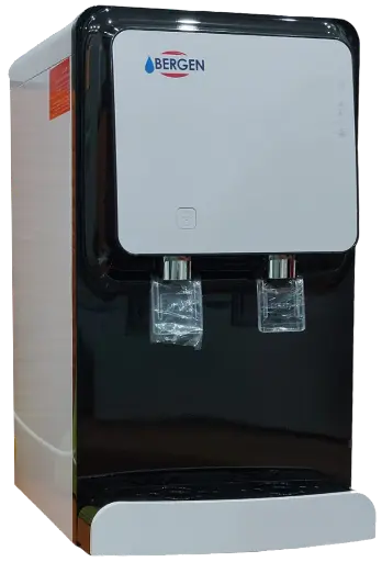 [بيرجن مبرد مياه ديسك توب 2 حنفية بارد وساخن FYT 2105] بيرجن مبرد مياه ديسك توب 2 حنفية بارد وساخن FYT 2105