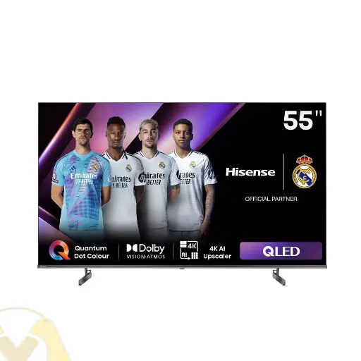 [شاشه هايسينس سمارت ، 55 بوصه ، بدقة 4K ، من النوع QLED ، موديل 55Q6N
] شاشه هايسينس سمارت ، 55 بوصه ، بدقة 4K ، من النوع QLED ، موديل 55Q6N
