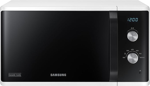 [ميكروويف سامسونج ، 1150 وات ، 23 لتر ، ديجيتال ، ابيض X اسود ، MS23K3614AW-GY] ميكروويف سامسونج ، 1150 وات ، 23 لتر ، ديجيتال ، ابيض X اسود ، MS23K3614AW-GY 

