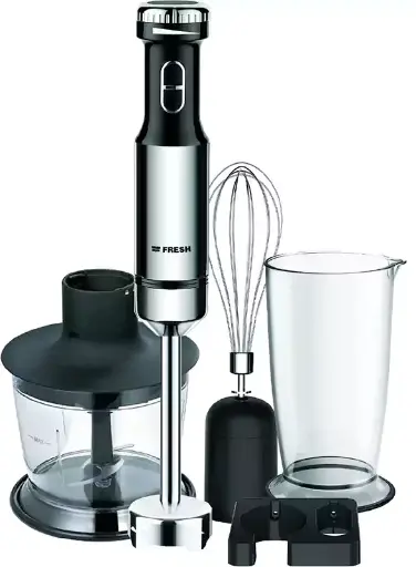 [هاند بليندر فريش، 800 وات، 700 مل، مزود بمضرب بيض وكبة، أسود، HB-800FO] هاند بليندر فريش، 800 وات، 700 مل، مزود بمضرب بيض وكبة، أسود، HB-800FO