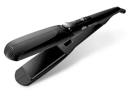 [مكواة فرد الشعر براون ساتين هير 3، ألواح سيراميك، 135 إلى 185 درجة سيليزيوس، أسود ، ST310
] مكواة فرد الشعر براون ساتين هير 3، ألواح سيراميك، 135 إلى 185 درجة سيليزيوس، أسود ، ST310
