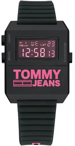 [1791676] 1791676 black rubber digital fuchia رجالي