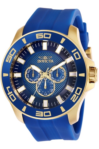 [28002] 28002 blue rubber gold case blue dail رجالي