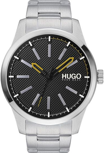[1530147] silver steel black dial 1530147