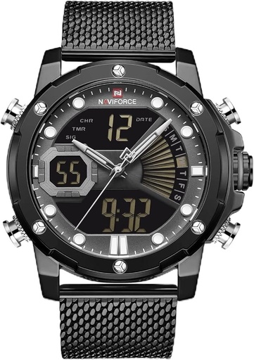 [9172S B-GY-B] 9172S B-GY-B ساعة نافا فورس