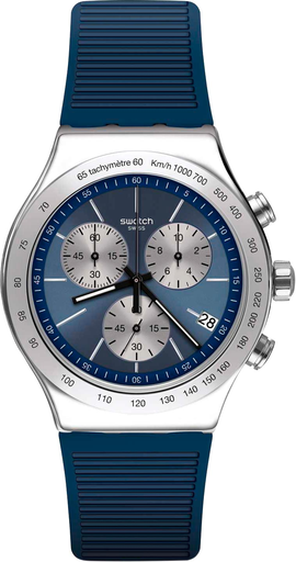 [YVS475] YVS475 ساعة سواتش رجالي رابر أزرق