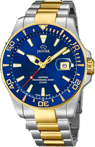 [J863/C] J863/C ساعة جاجور معدن*ذهبي رجالي