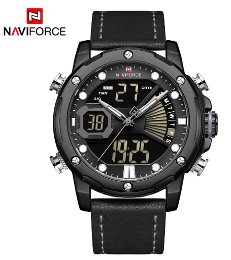 [9172L B-GY-B] 9172L B-GY-B ساعة نافا فورس