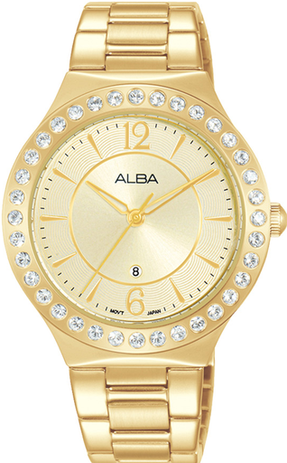 [AH7Z90X1] AH7Z90X1 ALBA WATCH LADIES' SS BAND FASHION
