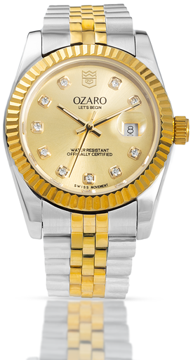 [OZ-71936LGSG] OZ-71936LGSG OZARO ساعة حريمي