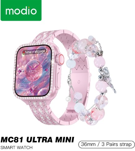 [MODIO MC81 ULTRA MINI] 8A-187 MODIO MC81 ULTRA MINI ساعة سمارت 