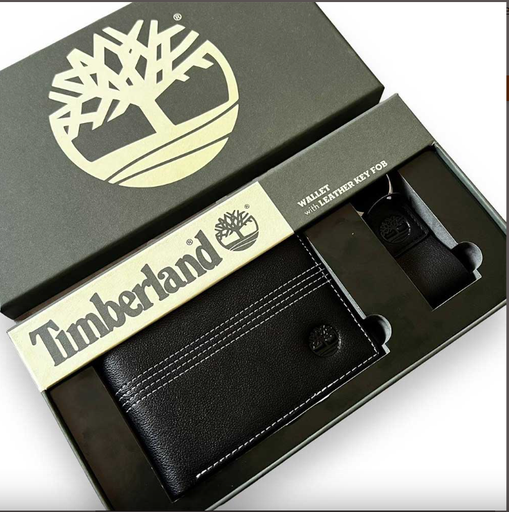 [Timberland Set of Wallet and Keychain-1] Timberland Set of Wallet and Keychain-1