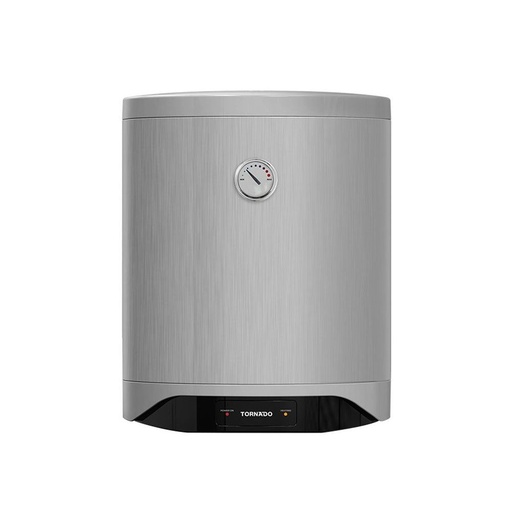 [سخان مياه تورنيدو كهرباء، 40 لتر، فضي - TEEE-40MS] سخان مياه تورنيدو كهرباء، 40 لتر، فضي - TEEE-40MS 