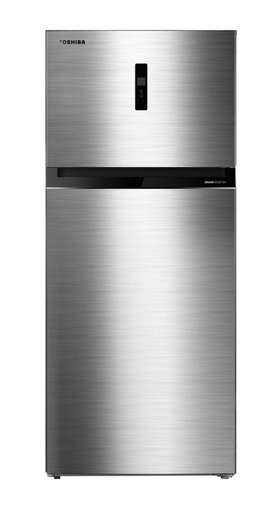 [ثلاجة نوفروست توشيبا، 535 لتر، انفرتر، ستانلس ستيل - GR-RT702WE-PMN(02)] ثلاجة نوفروست توشيبا، 535 لتر، انفرتر، ستانلس ستيل - GR-RT702WE-PMN(02) 