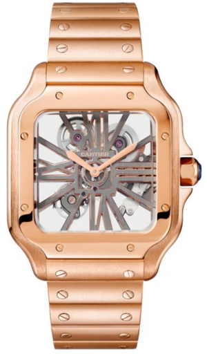 [Cartier Santos Skeleton -9] Cartier Santos Skeleton -9