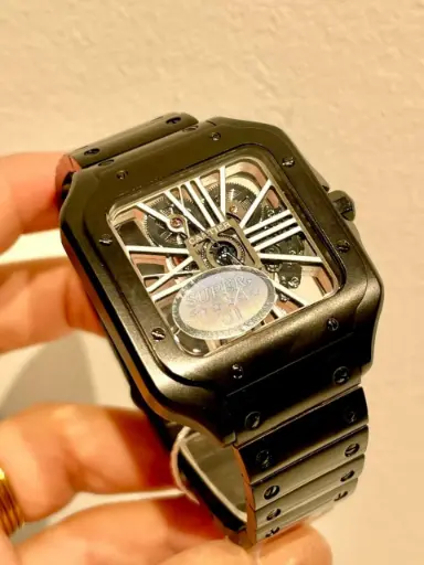 [Cartier Santos Skeleton -11] Cartier Santos Skeleton -11
