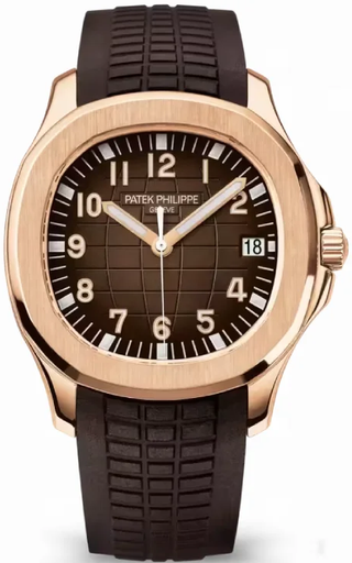 [Patek Philippe Aquanaut in 18k rose gold with a brown-47] Patek Philippe Aquanaut in 18k rose gold with a brown-47