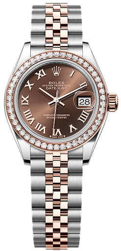 [Rolex Lady-Datejust Oystersteel, Everose gold and diamonds -7] Rolex Lady-Datejust Oystersteel, Everose gold and diamonds -7